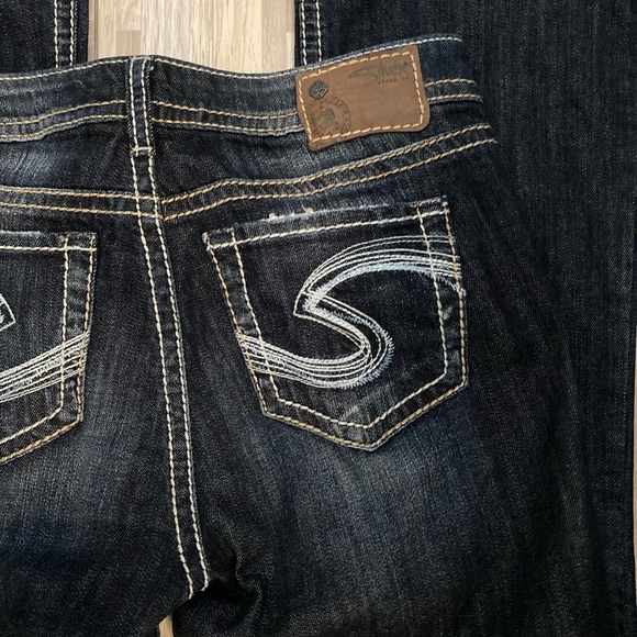 Silver Natsuki boot cut stretch jeans size 28 - Picture 5 of 7